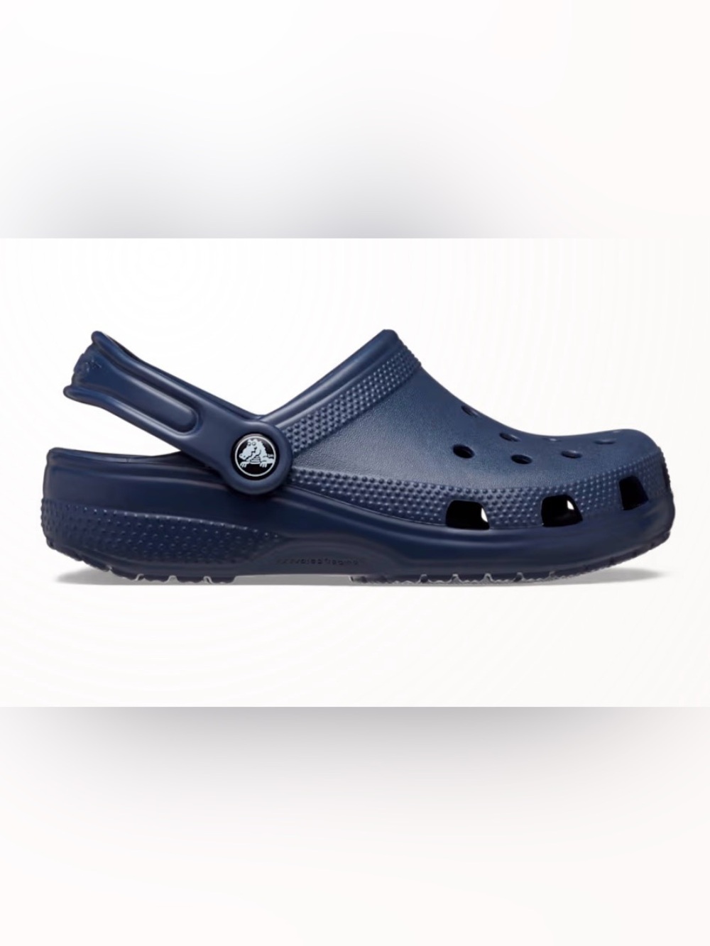 Crocs Kids Classic Clogs Navy Blue Unisex Sandals- Size 6